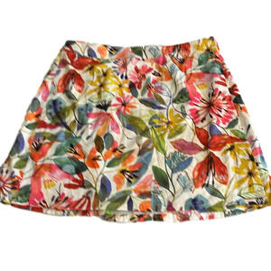 Rip Skirt Wildflower Watercolor , size medium